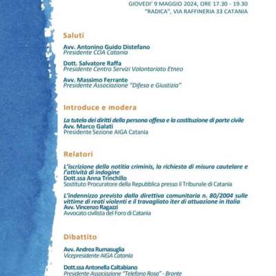 Tutela Delle Vittime Di Reati Intenzionali Violenti